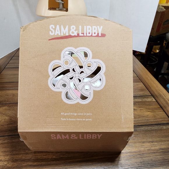 Sam & Libby Indie Double Bow Wht. Sandles 7 W/Box - Picture 5 of 8